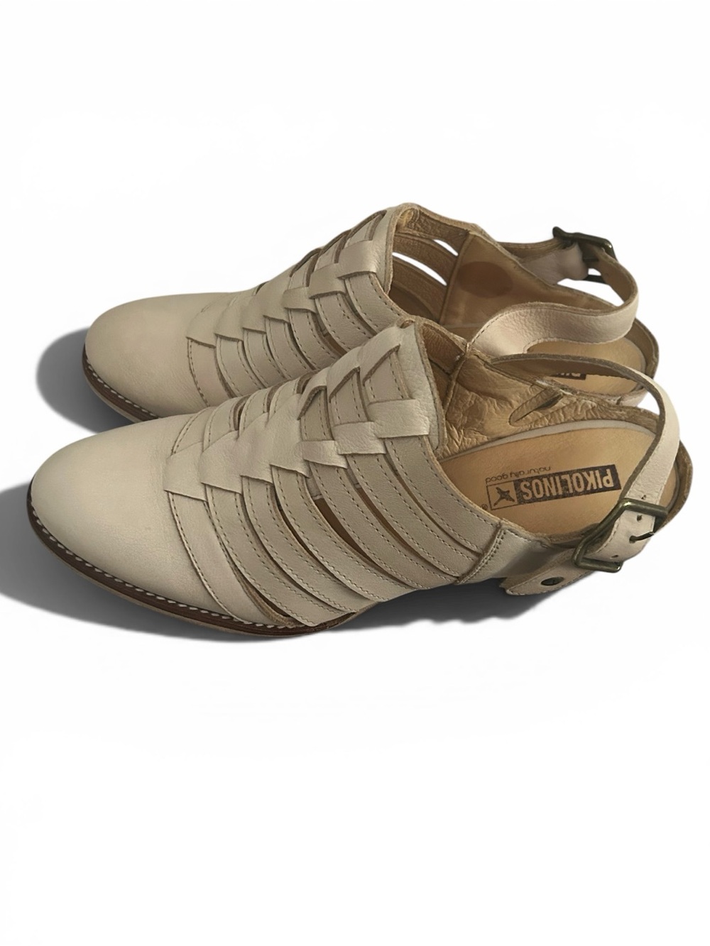 Pikolinos Andorra Sand Color W7K-0951 Slingback Sandals Size 39 US Size 8.5 - Picture 5 of 9